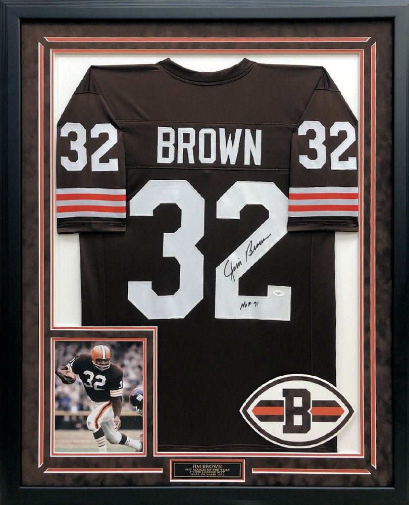 Jim sales brown jersey